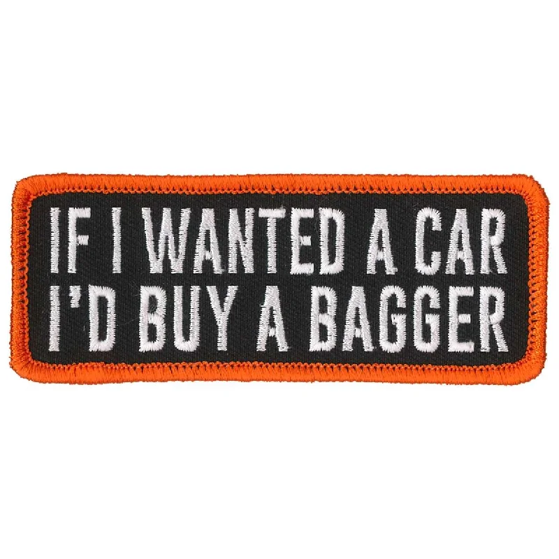 All-Day Comfort Hot Leathers Car Bagger Patch PPL9852