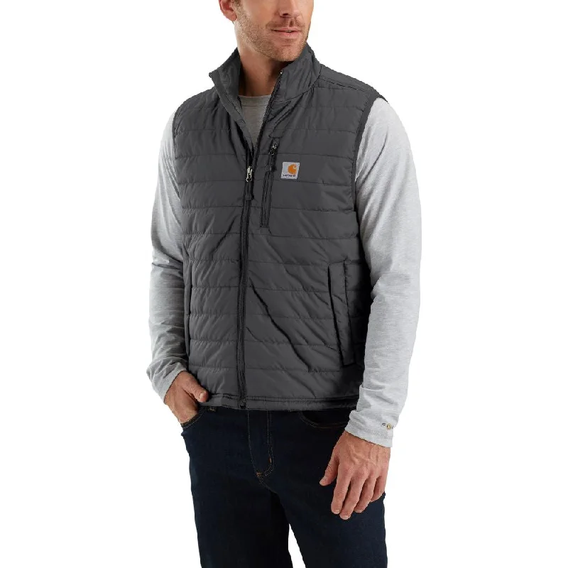 Trendy Comfort Wear 'Carhartt' Men's Rain Defender Lightweight Insulated Gilliam Vest - Shadow