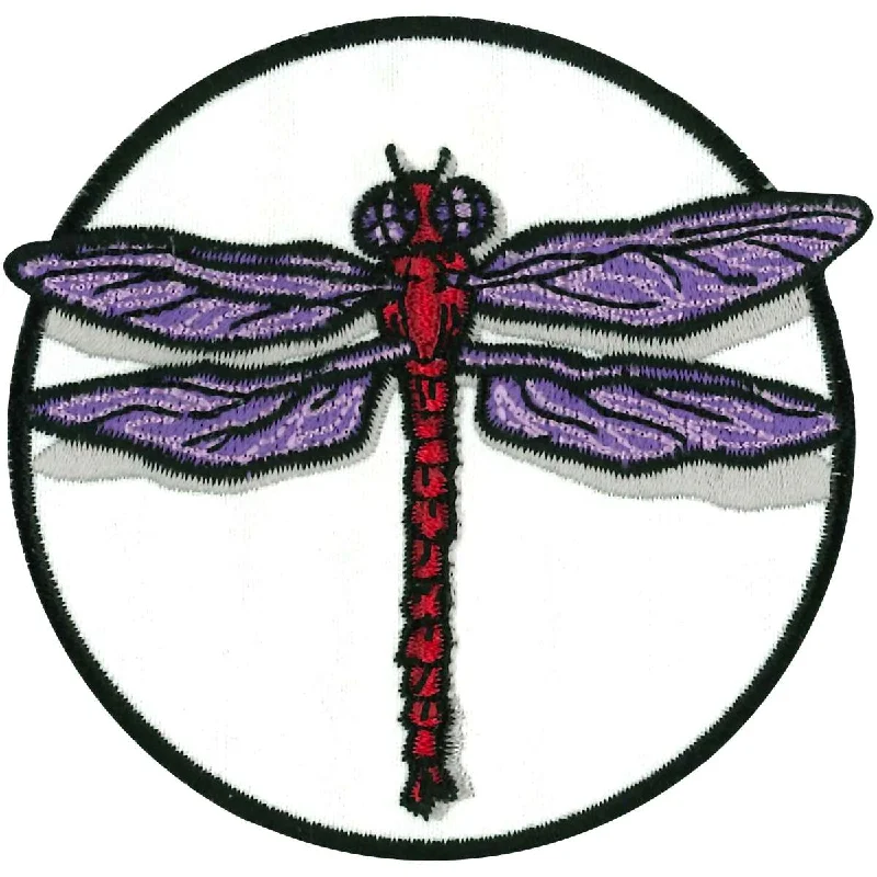 Unique Design Hot Leathers Dragonfly Patch 3" PPQ2040
