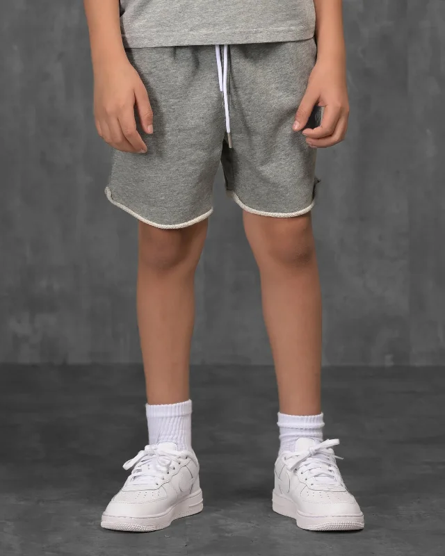 Comfy Layers Kids Boy Summer Signature Fleece Shorts