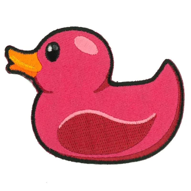 Playful Style Hot Leathers 3" Pink Rubber Duck Patch PPQ2220