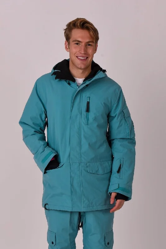 Minimal Style Yeh Man Jacket Teal