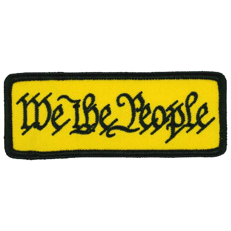 High-end Fashion Hot Leathers We the People 4" X 2" Patch PPL9902
