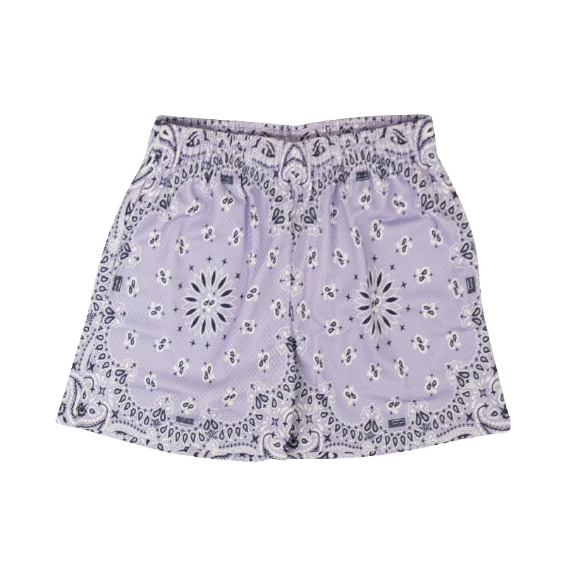 Fashionable And Versatile Bravest Studios Lilac Lilas Paisley Shorts