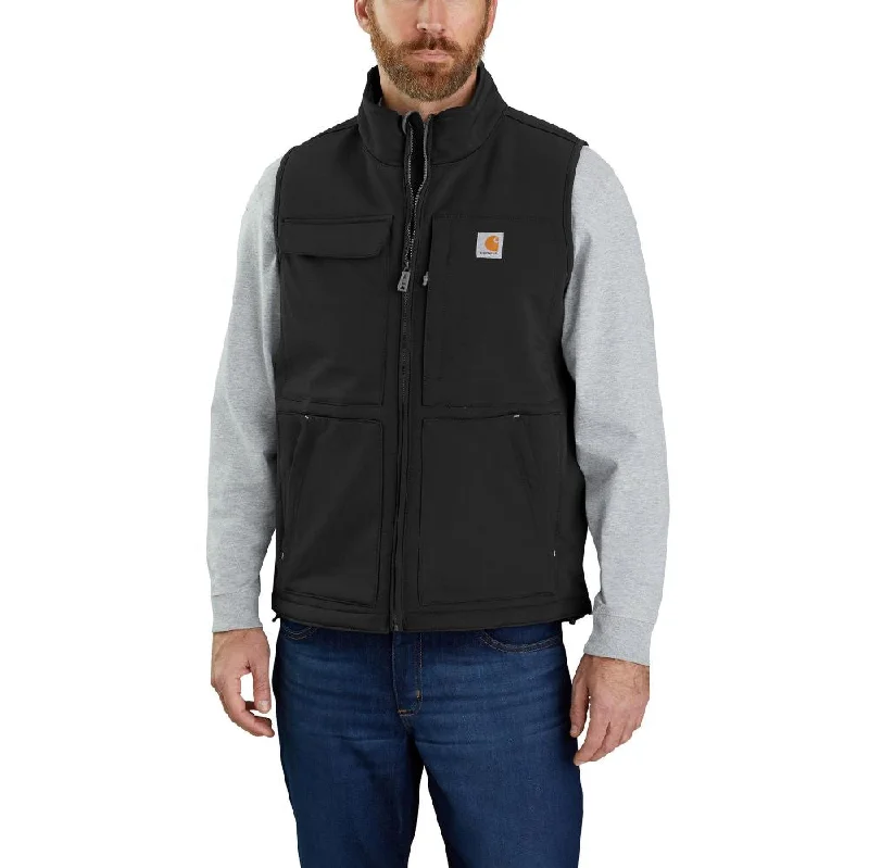 Casual Ease 'Carhartt' Men's Super Dux™ Relaxed Fit Sherpa Lined Vest - Black