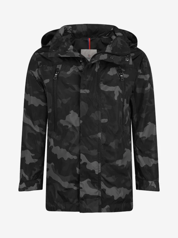 All-Day Outfits Moncler Enfant Boys & Grey Camouflage Ribble Jacket