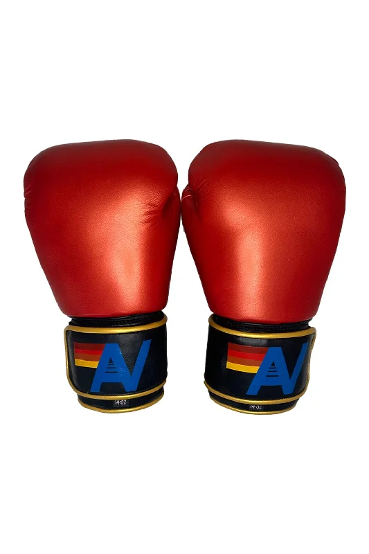 Comfortable Fashion Looks BOXING GLOVES - RED // GOLD