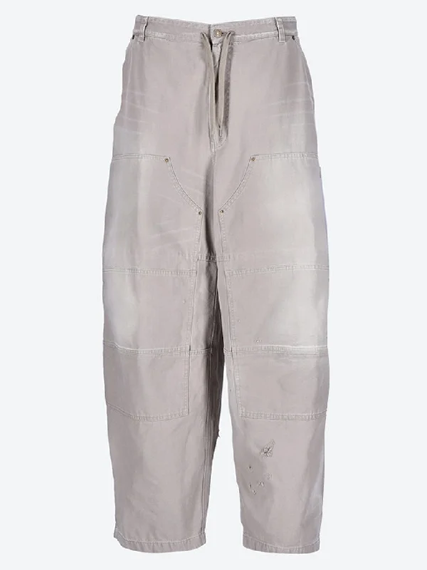 Soft Comfort Cotton canvas double knee pants