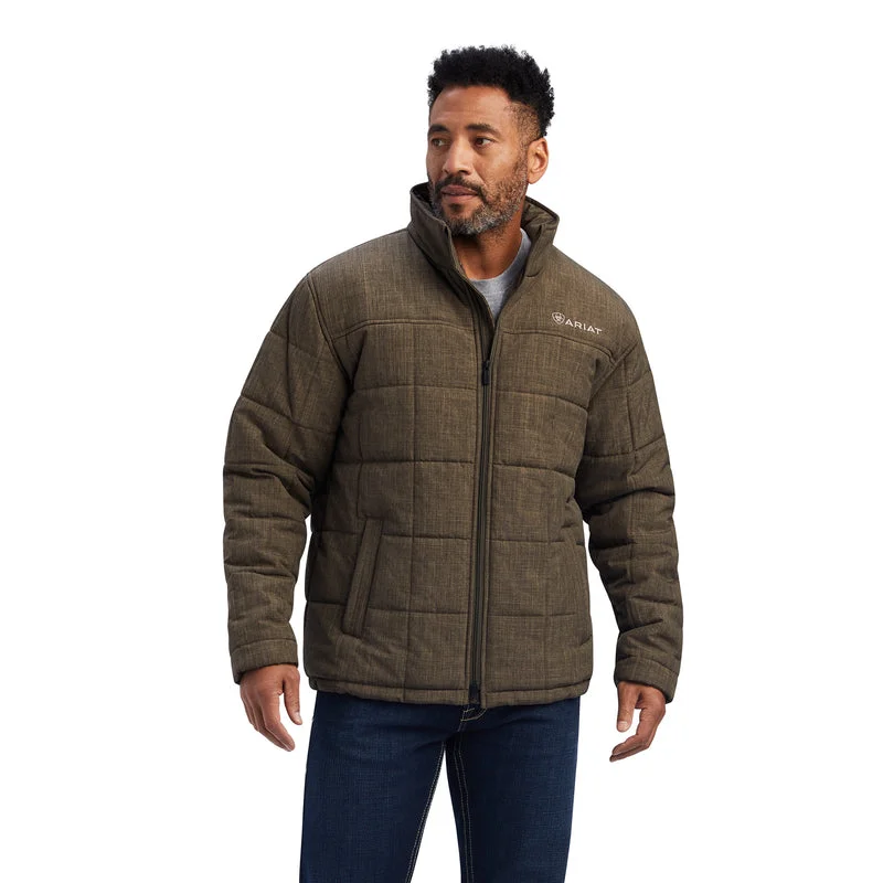 Versatile Comfort Wear 'Ariat' Men's Crius Concealed Carry Insulated Jacket - Crocodile