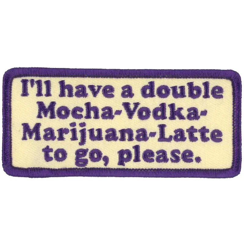Casual Street Hot Leathers Mocha Vodka 4" Patch PPW1056