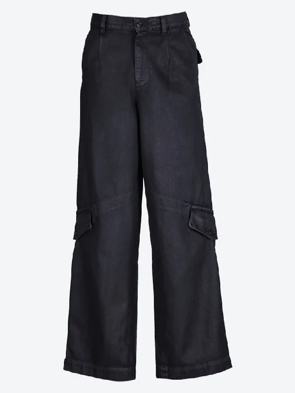 Elegant And Charming Loose fit wide leg with low side leg pants