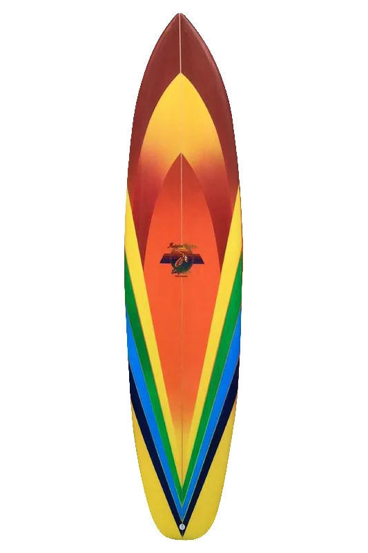 Everyday Chic AVIATOR NATION V-MACHINE SURFBOARD - GREEN