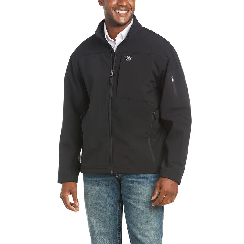 Cozy Chic Trends 'Ariat' Men's Vernon 2.0 Softshell Jacket - Black