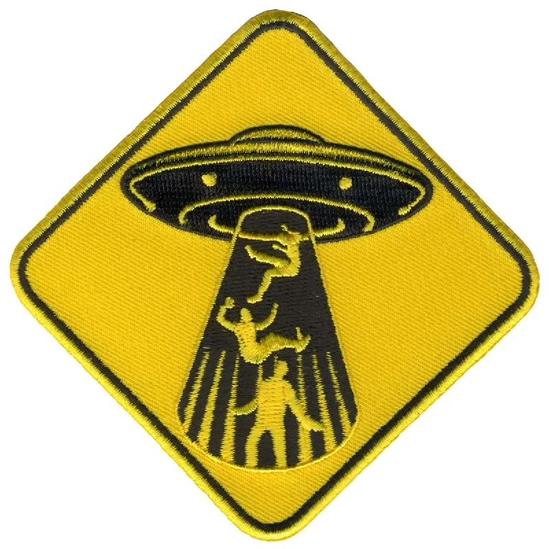 Sports Fashion Hot Leathers Beware of Abduction Patch PPL9909