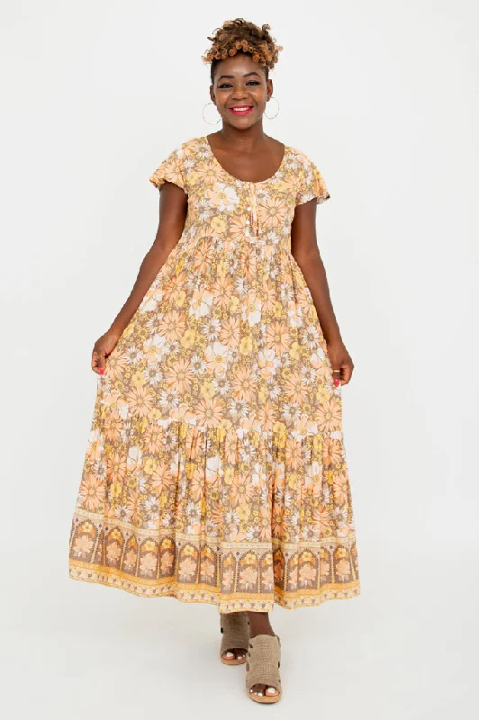 Classic Comfort Sharpie Dress, Sunshine