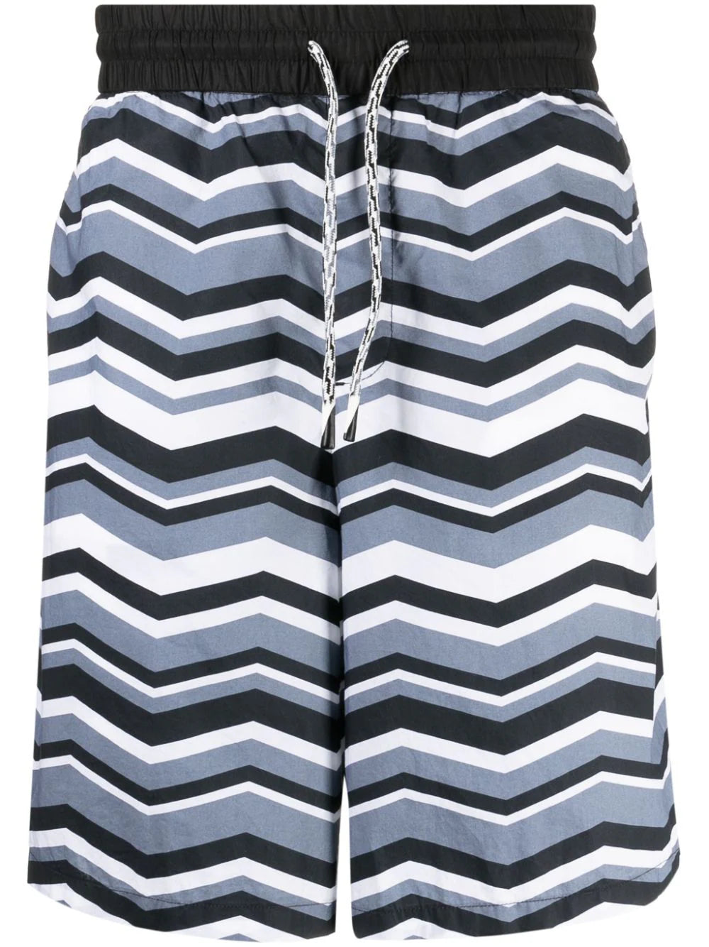 Cozy Chic Trends Zigzag-Print Cotton Track Pants