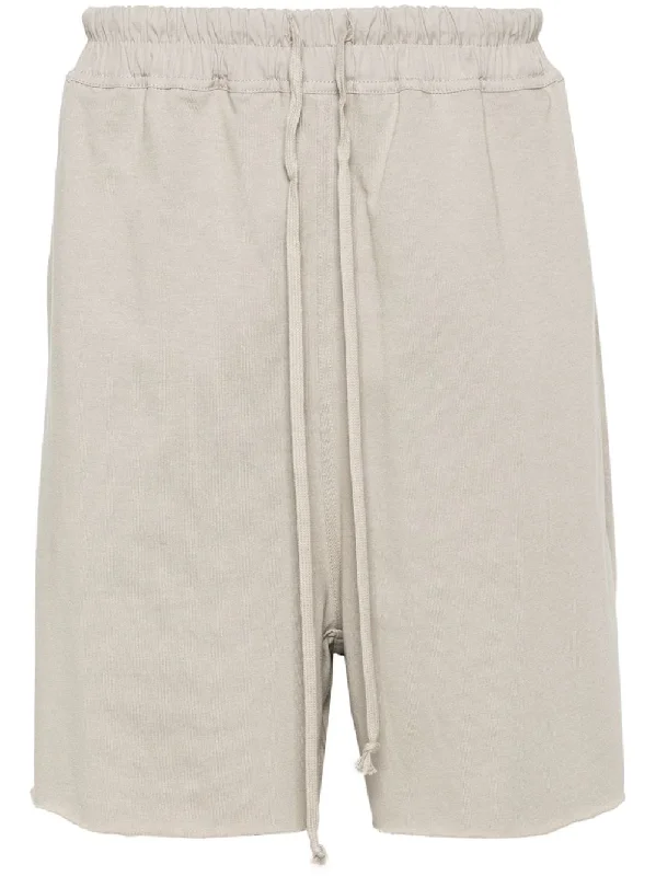 Fashion Comfort Raw-Cut-Edge Jersey Shorts