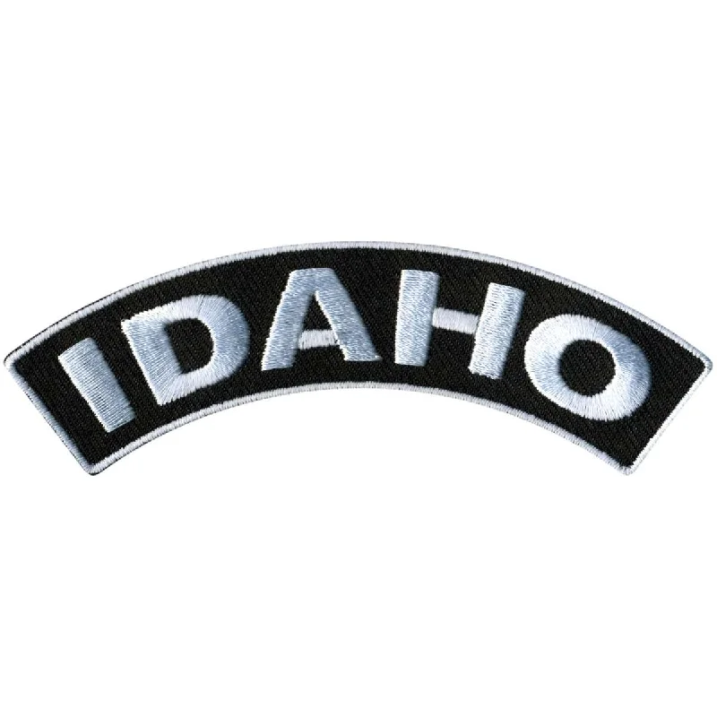 Cool Breeze At Night Hot Leathers Idaho 4” X 1” Top Rocker Patch PPM4024