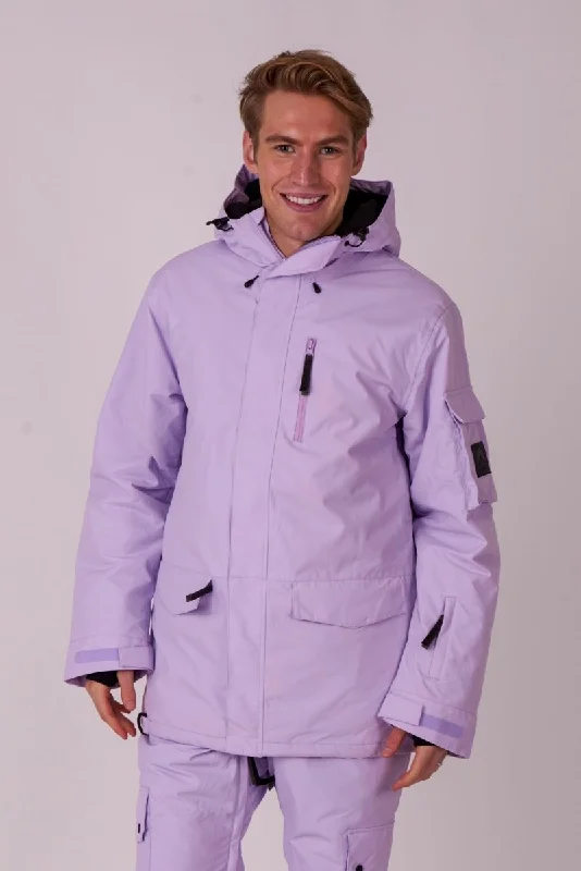 Comfortable And Casual Yeh Man Jacket Lavender