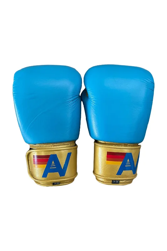 Modern Comfort Wear BOXING GLOVES - BLUE // GOLD