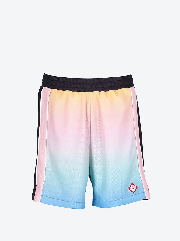 Bright Colors Birdseye mesh football shorts