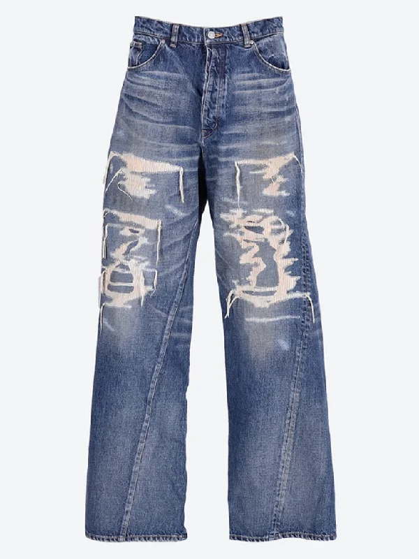 Stunning Fashion Wide leg carpenter jeans