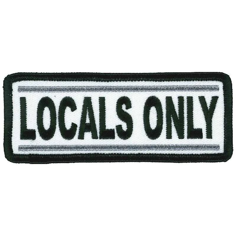 Sexy Fun Hot Leathers Locals Only Patch PPL9919