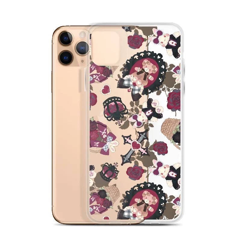 Street Fashion Gothic Teddy iPhone® Clear Case