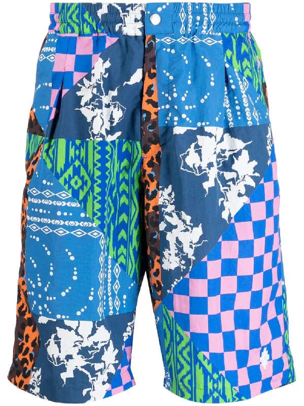 Fashionable And Fashionable Multi-Panel Knee-Length Shorts