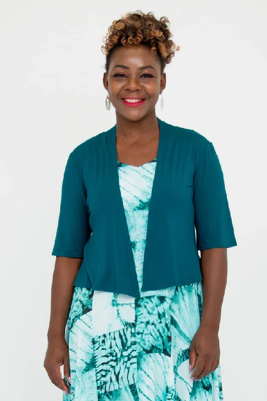 Smart Comfort Wear Doda Jacket, Teal, Bamboo
