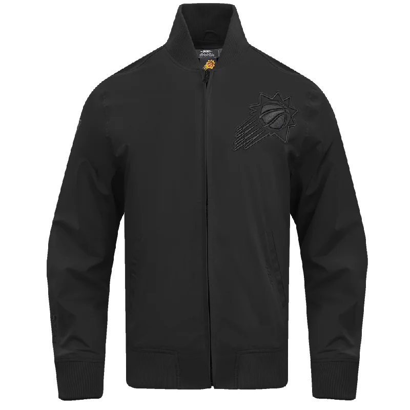 European Plan NBA PHOENIX SUNS NEUTRAL TWILL JACKET (BLACK)
