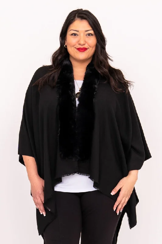 High-quality Fabrics Zsa Zsa Wrap, Black