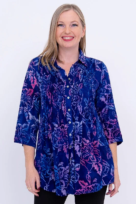 Exquisite Craftsmanship Cindy 3/4 Sleeve Top, Sunrise