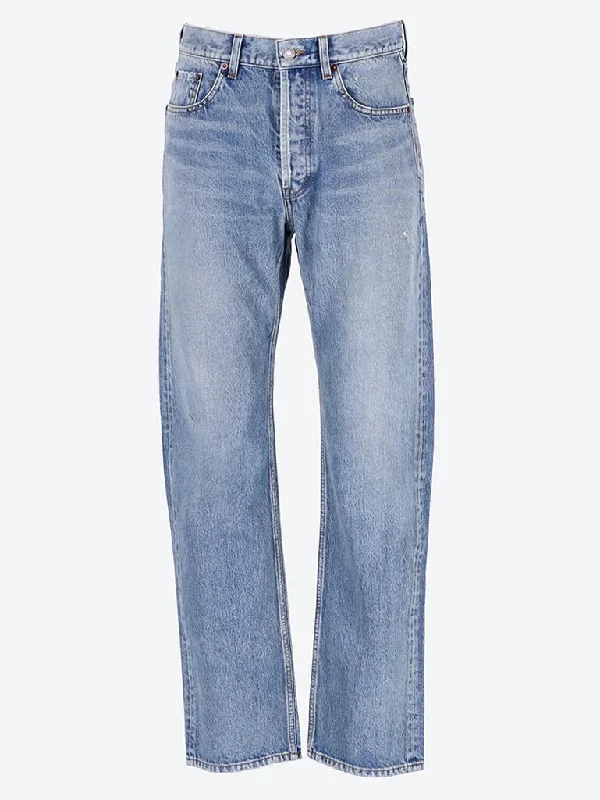 Soft Tops Loose straight jeans