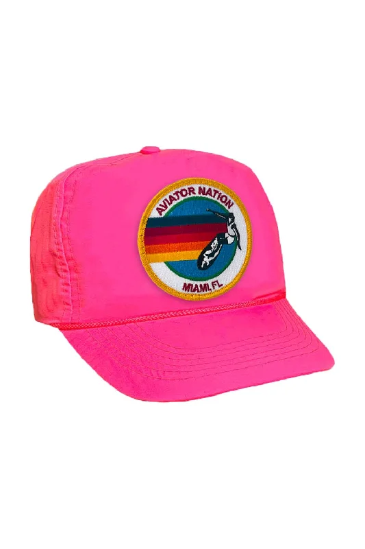 Girl Style SIGNATURE MIAMI VINTAGE NYLON TRUCKER HAT