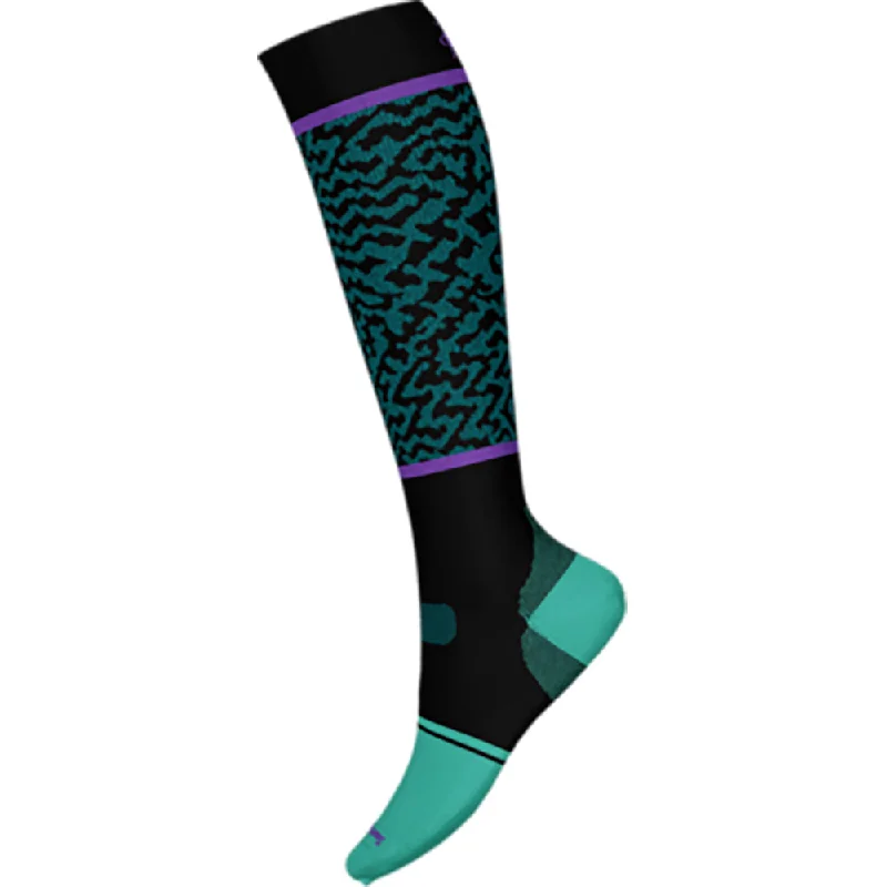 Floral Prints Smartwool Snowboard Retro Over the Calf Mens Socks 2025