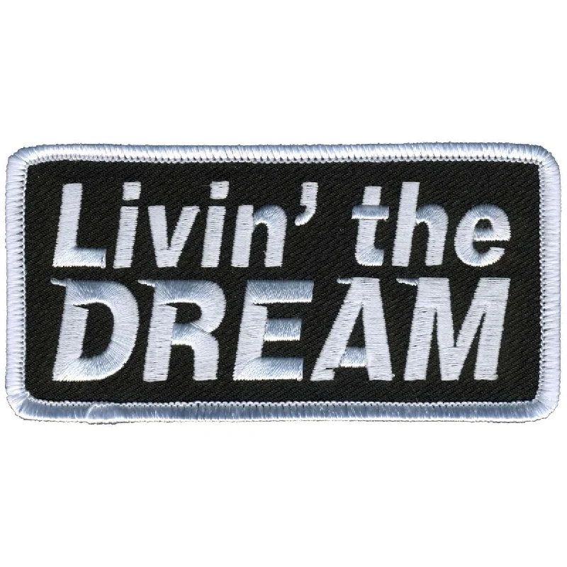 Personalized Clothing Hot Leathers Livin' The Dream Patch PPL9918