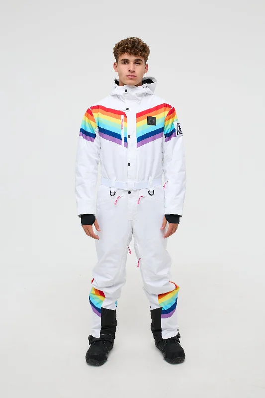 Comfortable Design Rainbow Road Ski Suit - Mens
