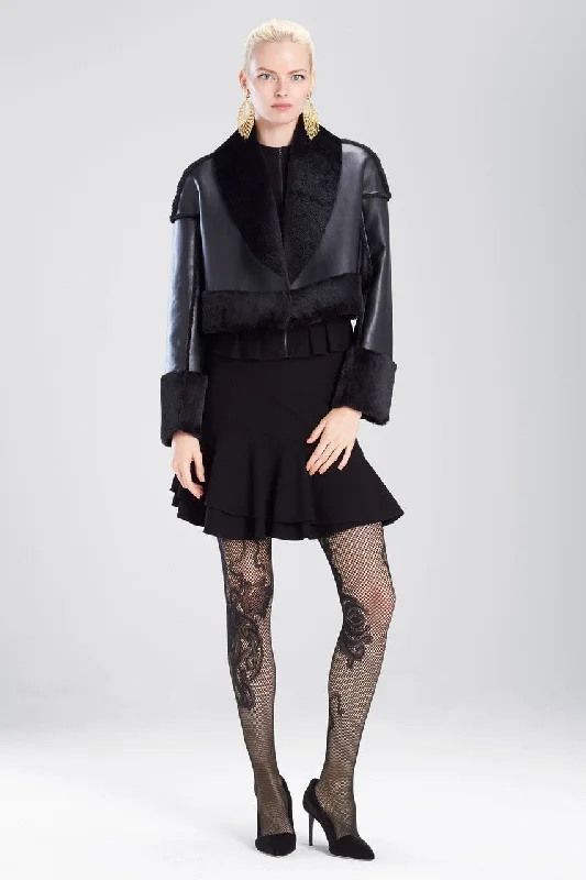 Comfortable Lounge Wear Shearling Jacket