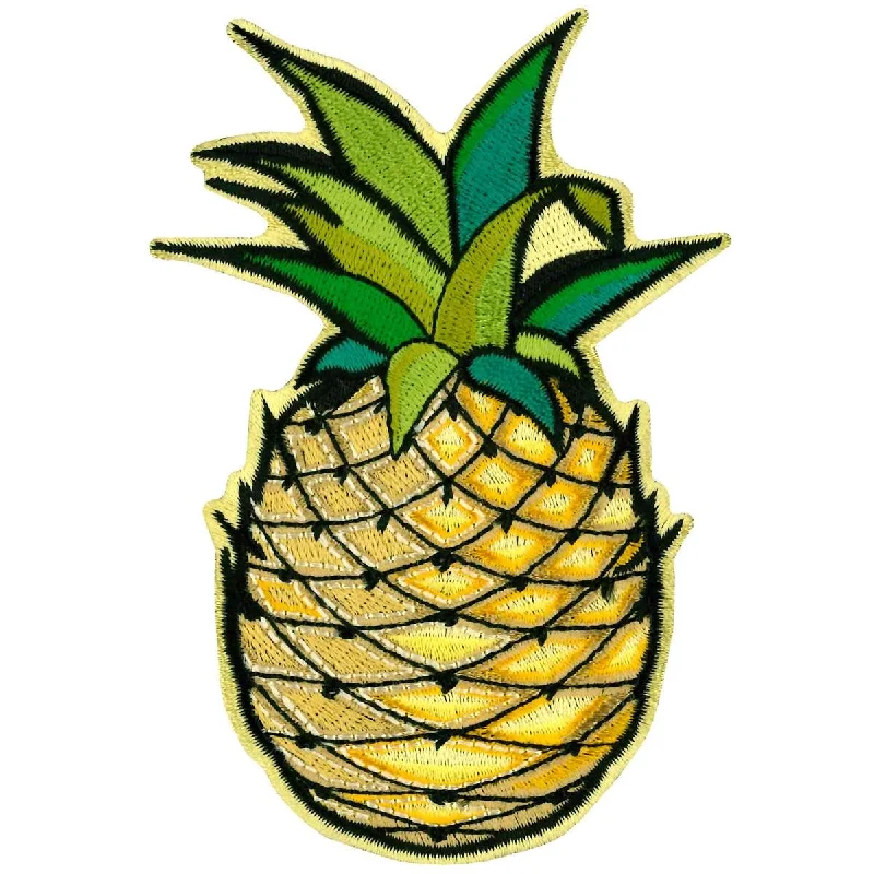 Comfy Layers Hot Leathers Pineapple Patch 4.5" PPQ2093