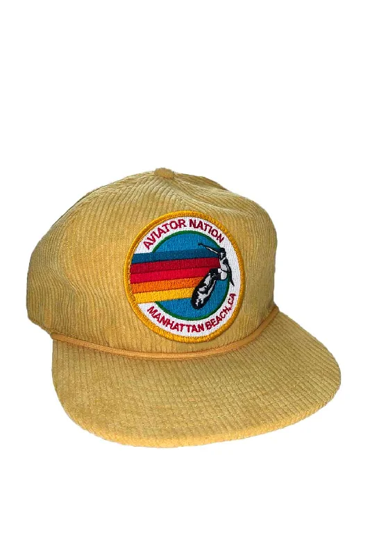Breathable Comfort SIGNATURE MANHATTAN BEACH VINTAGE CORDUROY TRUCKER