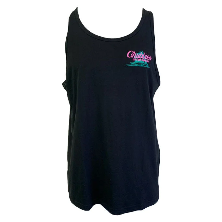 Timeless Outfits Chubbies The Chubbies Brew Tank Top - Black - Solid