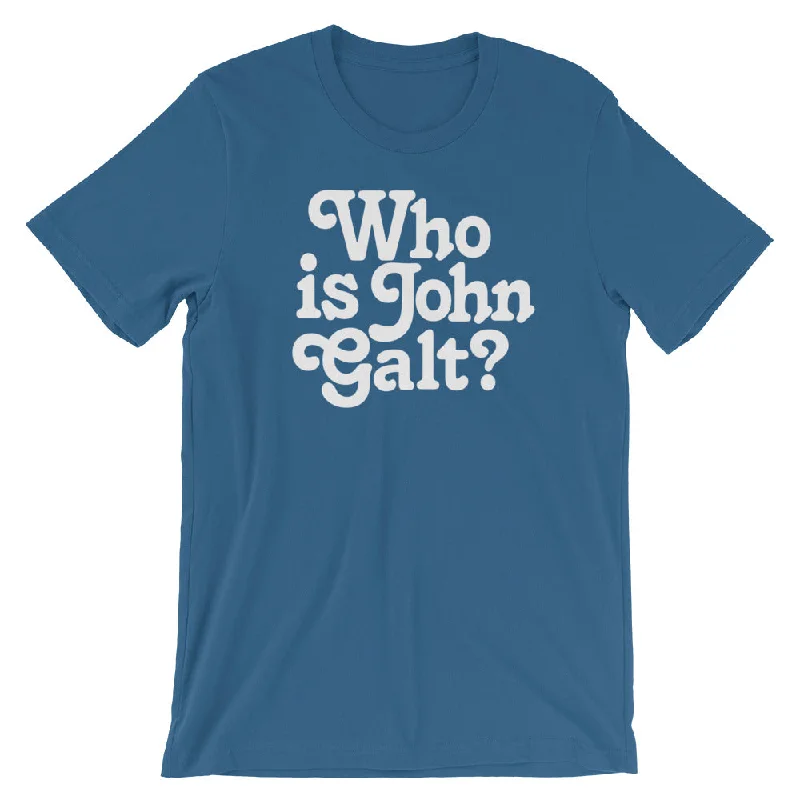 Elegant Tailoring Who Is John Galt? T-Shirt