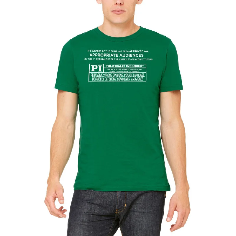 Comfortable Lifestyle Rated Politically Incorrect T-Shirt