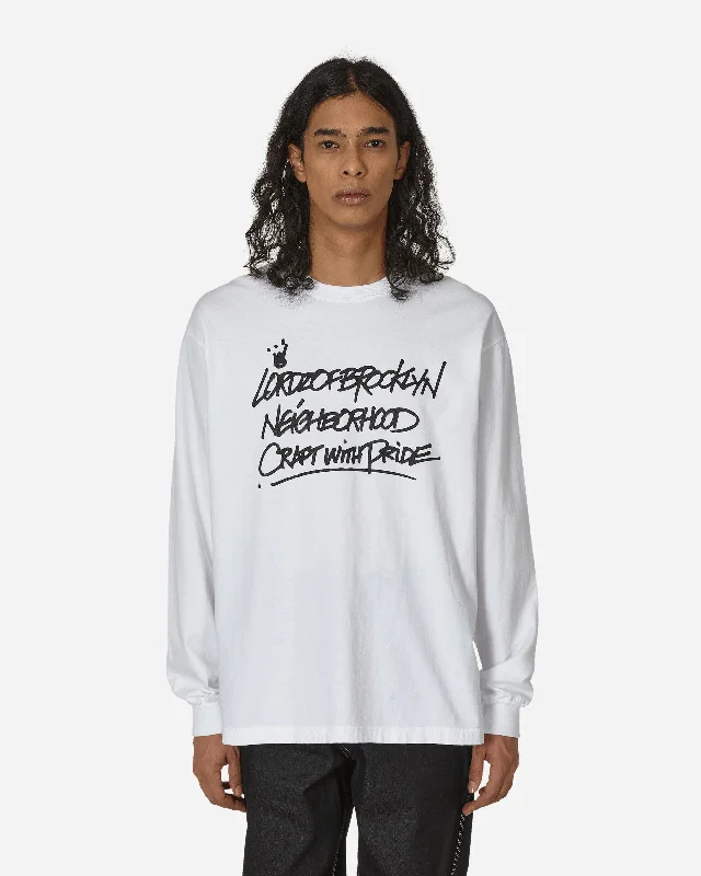 Relaxed Fits Lordz Of Brooklyn LS-1 Longsleeve T-Shirt White