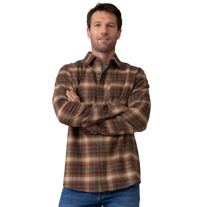 Soft Looks Free Country Men's Easywear Flannel Shirt Jacket