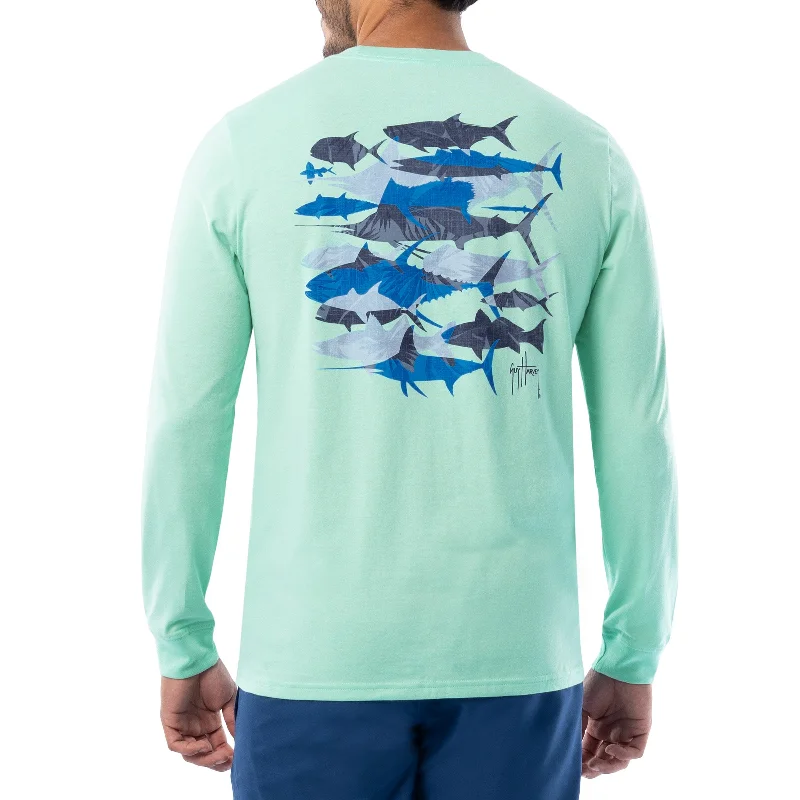 Soft Touch Men's Palm Silos Long Sleeve T-Shirt