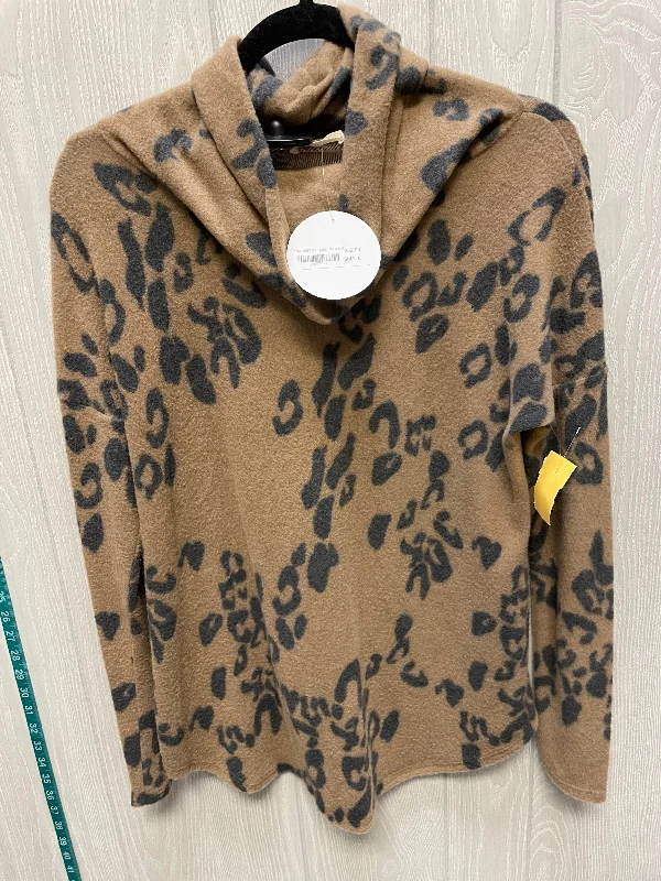 Smart Comfort Wear Top Long Sleeve By Clothes Mentor In Animal Print, Size: S