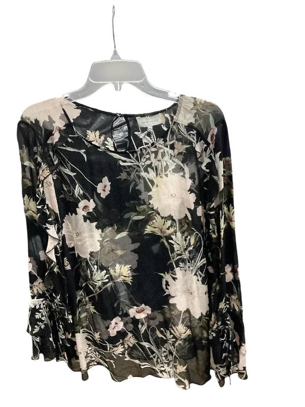 Casual Street Top Long Sleeve By Lucky Brand In Black, Size: 2x