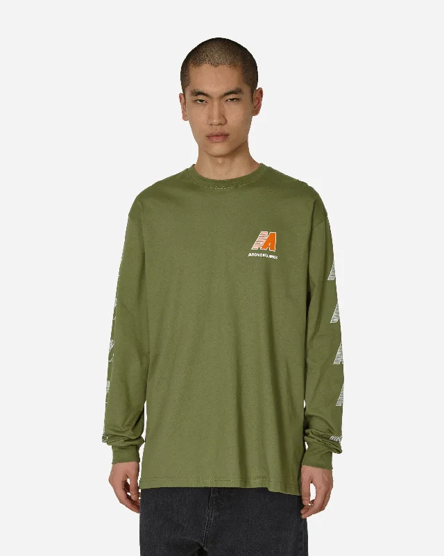 Comfy Dress AA Logo Longsleeve T-Shirt Army Green